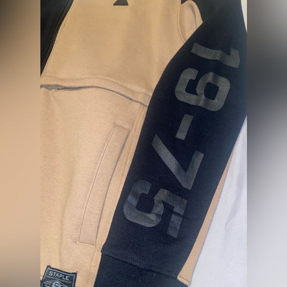 Staple - NWT WrldRnwn Pigeon Brand Since 1975 Zip Up Hoodie Mens size Large - Picture 7 of 12